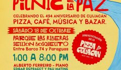 Invitan pizzeros artesanales al “Picnic de la Paz” en Las Riberas, un encuentro de gastronomía y convivencia