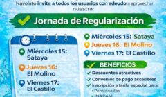 JAPAN Navolato lleva Jornada de Regularización a comunidades para facilitar pagos y evitar cortes de servicio