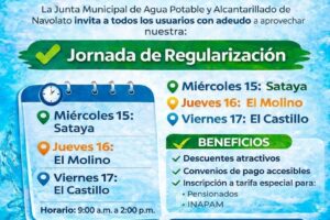 JAPAN Navolato lleva Jornada de Regularización a comunidades para facilitar pagos y evitar cortes de servicio