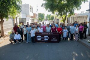 “Antes era puro lodo, hoy es otra vida”: culiacanenses agradecen pavimentación de calles