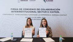 Firma Sectur convenio de colaboración con ICATSIN