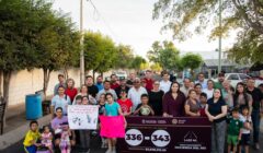 “Por fin se volteó a ver para acá”: entrega Ayuntamiento 8 calles pavimentadas en Hacienda del Río