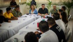 Grupo Interinstitucional se reúne con autoridades portuarias y de turismo para revisar y fortalecer el plan operativo “Código Azul”, diseñado para la atención de cruceros turísticos que arriban a Mazatlán