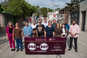 “Antes no podíamos ni caminar”: hoy familias de Culiacán estrenan calles pavimentadas