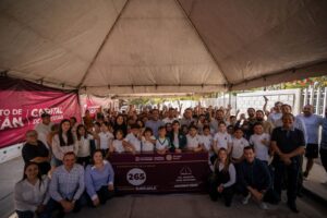 ”Lo que asumimos, lo hacemos”: Juan de Dios Gámez al entregar la calle 265; cierra semana con obras con sentido social por 158 mdp en Culiacán