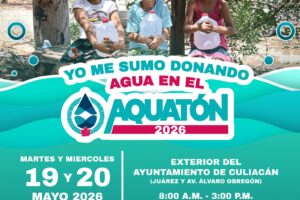Instalará DIF Bienestar Culiacán centro de acopio de agua en apoyo al Aquatón 2026