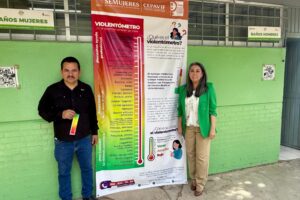 CEPAVIF instala Violentómetro y brinda capacitación en COBAES 30 de la sindicatura de Costa Rica