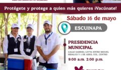 La Secretaría de Salud habilitará puntos de vacunación este sábado 16 de mayo en distintas localidades de Sinaloa, como parte de la estrategia de la Semana Nacional de Vacunación 2026.