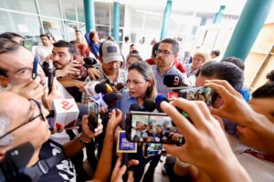Ya se atienden municipios con problemas de sequía: Gobernadora Yeraldine