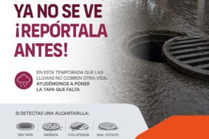 Hazlo por tu seguridad: Exhorta Ayuntamiento de Culiacán a reportar alcantarillas en mal estado para evitar riesgos en temporada de lluvias
